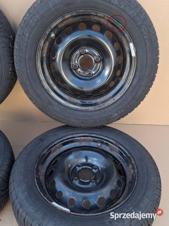 DACIA RENAULT KOŁA ZIMOWE 15 4X100 6J ET40