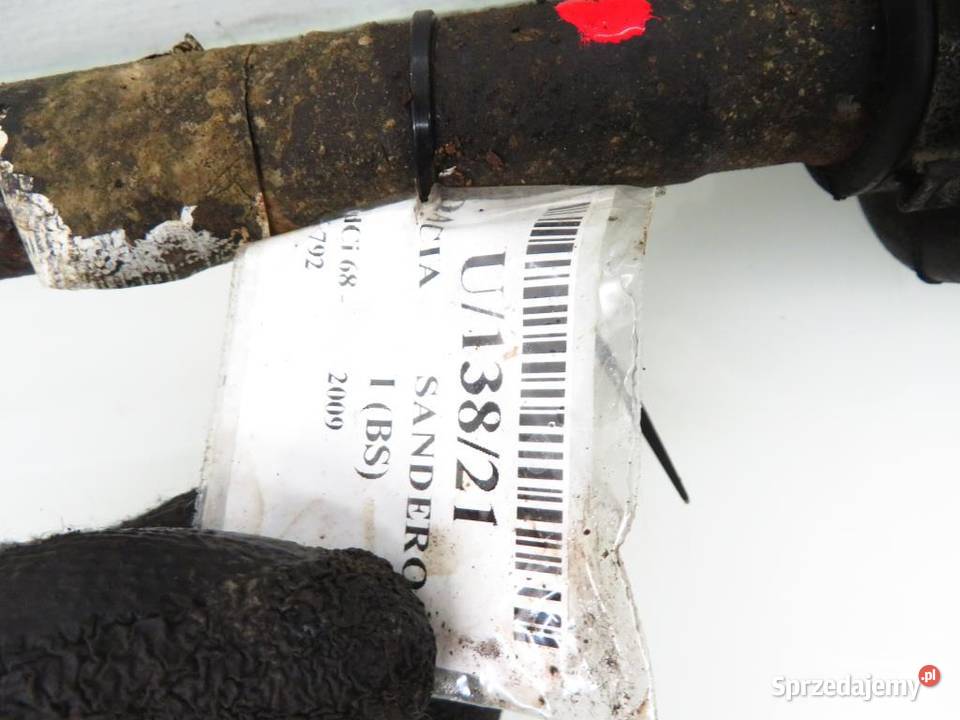 PÓŁOŚ PRAWA DACIA SANDERO I 15 dCi