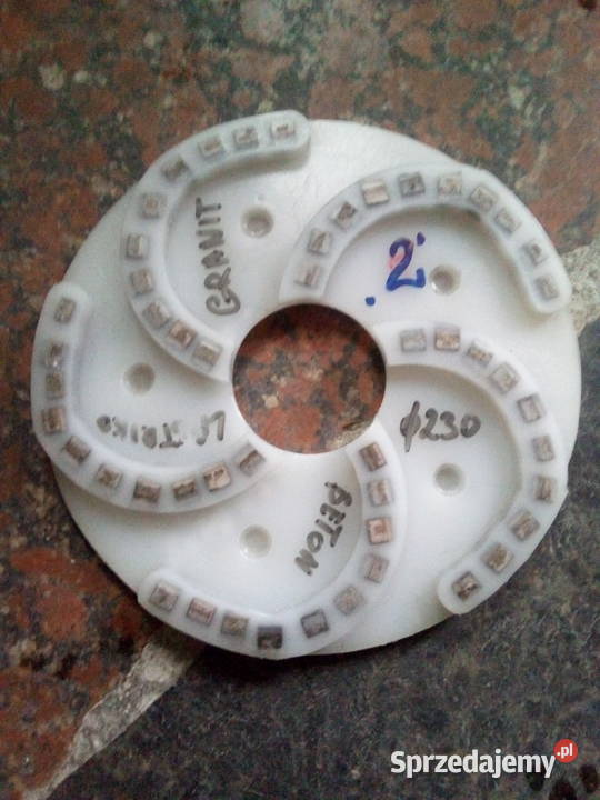 Fi 250 2 tarcza diamentowa szlifowanie mazowieckie Strzegowo