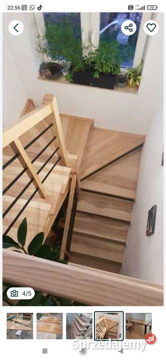 Schody drewniane różne Słupsk sprzedam