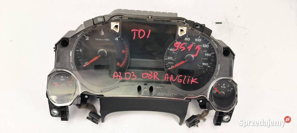 LICZNIK ZEGAR AUDI A8 D3 4E0920951J Pozostałe Lipno sprzedam