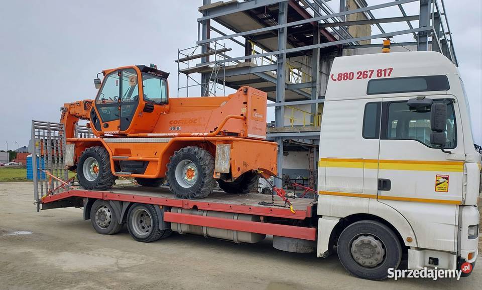 Laweta ŹWIERNIK Pomoc Drogowa Transport maszyn Zwiernik