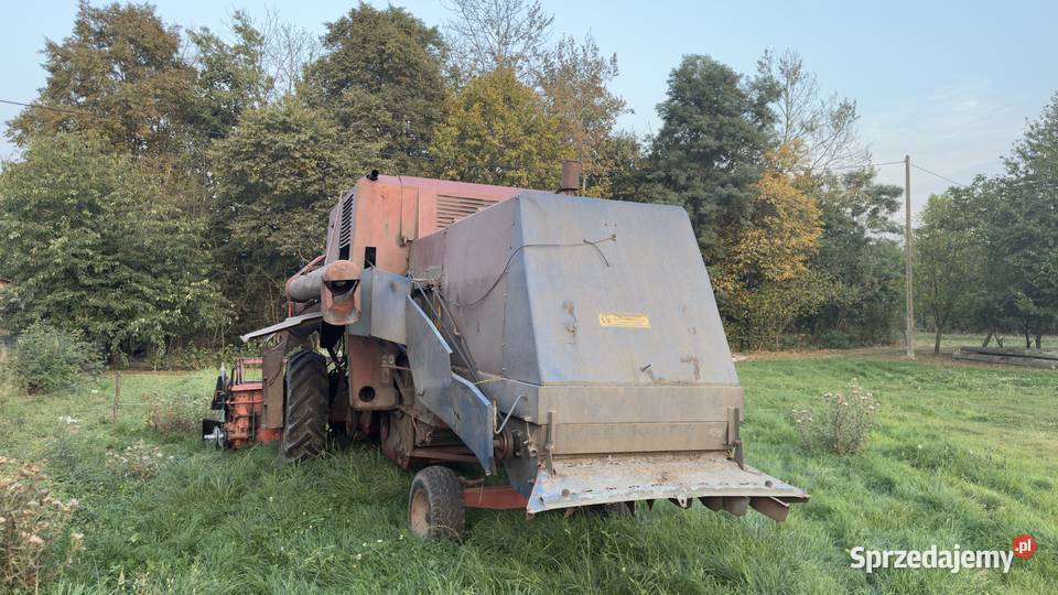 Kombajn Bizon ze stołem do rzepaku Rolnictwo Cyców