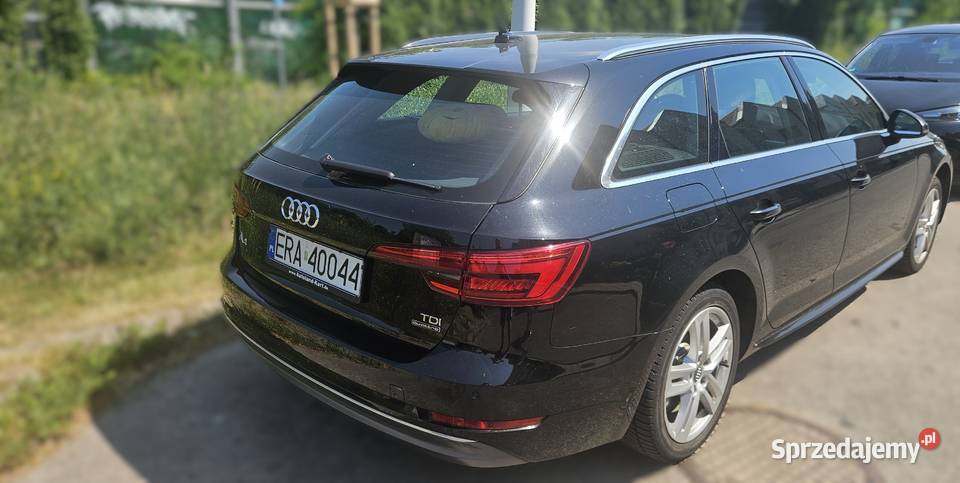 Audi A4 2016 Audi A4 B9Quattro Sport 190 śląskie Częstochowa