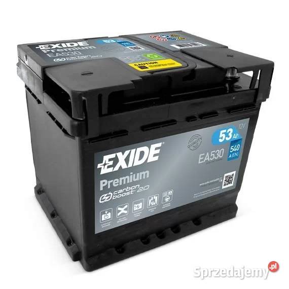 Akumulator Exide Premium 53Ah 540A P Gliwice osobowe