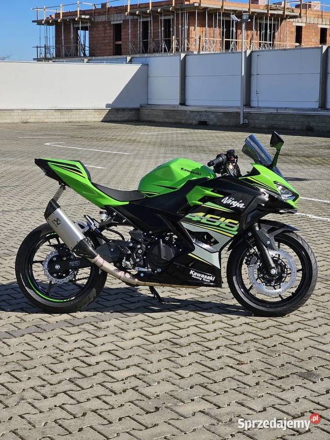 Kawasaki Ninja 400 carbon akrapovic perfekcyjny Bełchatów