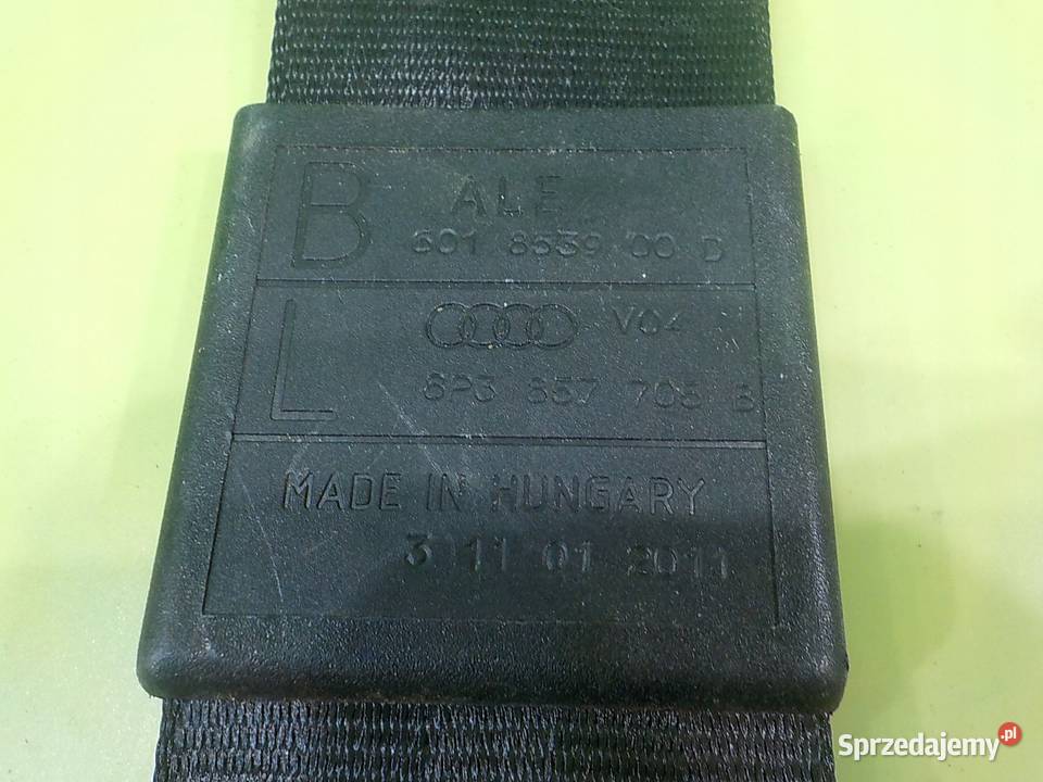 A3 8P II LIFT SLINE 09r pas bezpieczenstwa lewy mazowieckie sprzedam