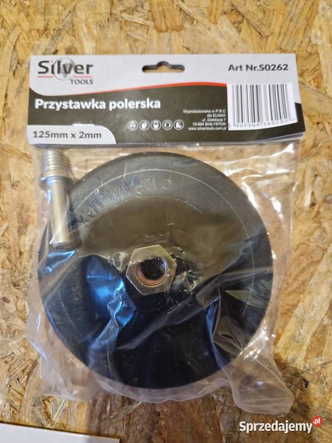 Przystawka polerska 125mm 2mm silver tools 50262 Głogowa