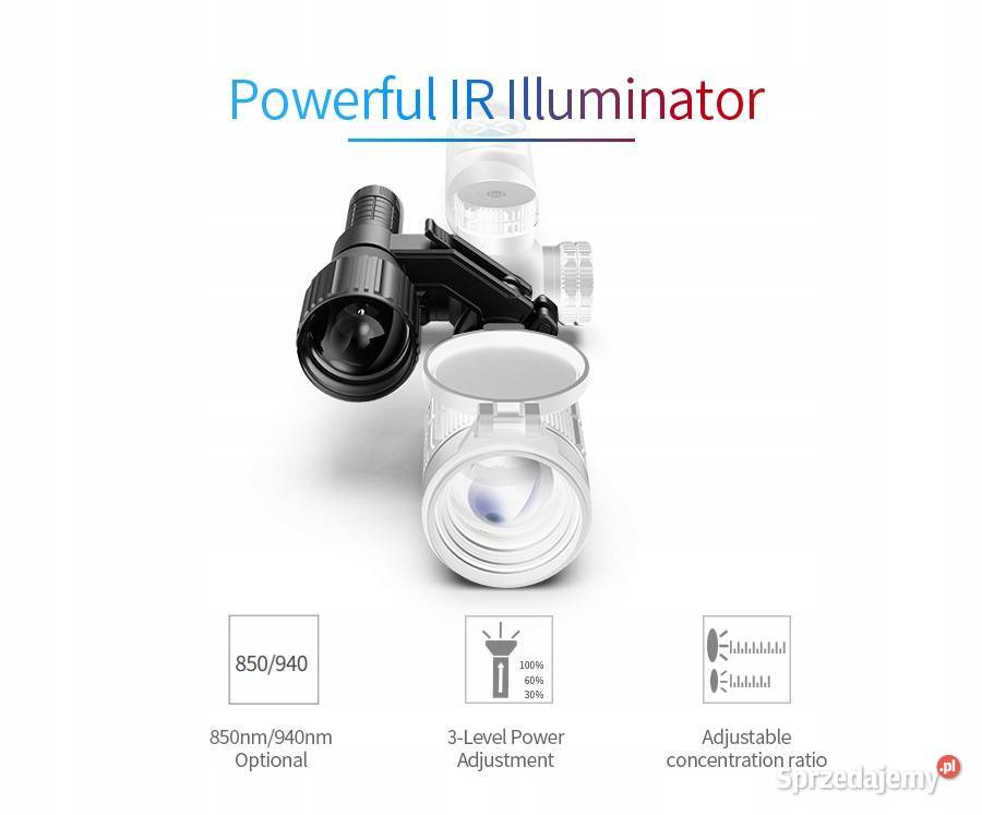 LUNETA NOKTOWIZYJNA CELOWNIK TUBE INFIRAY TD50L Poznań