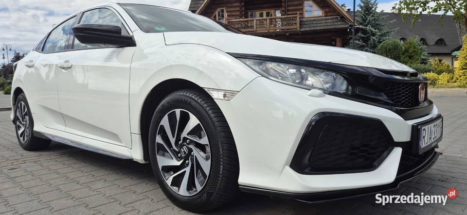 HONDA CIVIC X 10 TURBO 2017r STAN IDEALNY BIAŁA Jarosław
