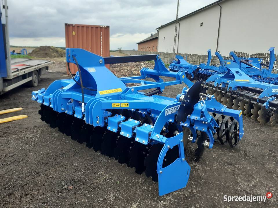 Agregat talerzowy 3m FARMSTAL rozstaw 100 Pleszew sprzedam