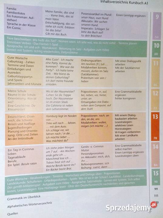 Genial Dwa rozdziały z podręcznika i zeszytu niemiecki Książki do nauki języka obcego Chełm