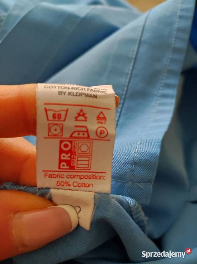 niebieska fartuch bluza medyczna stomatologoczna Bluzki i koszule Odzież damska Kielce sprzedam