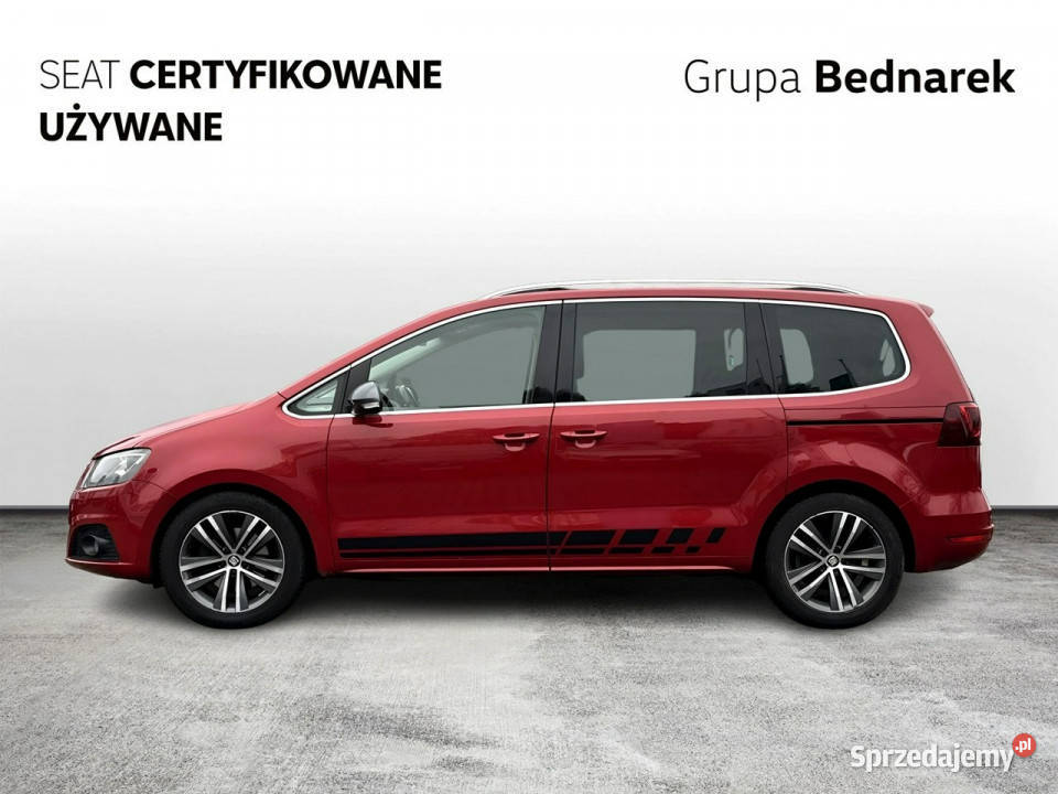 Seat Alhambra Bezwypadkowy Salon Polska Serwis elektryczne lusterka Łódź sprzedam
