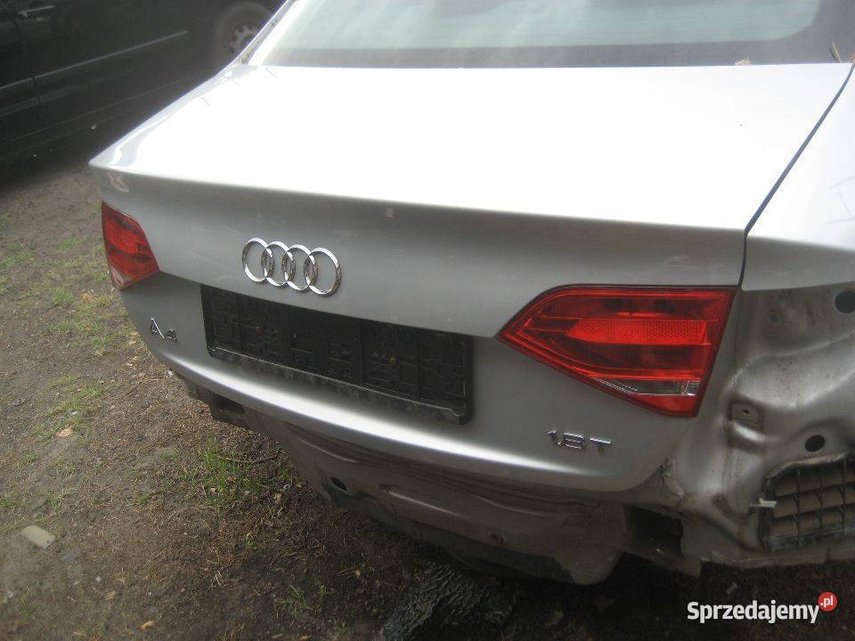 audi a4 b8 0812r sedan klapa pokrywa bagażnika Rakoniewice
