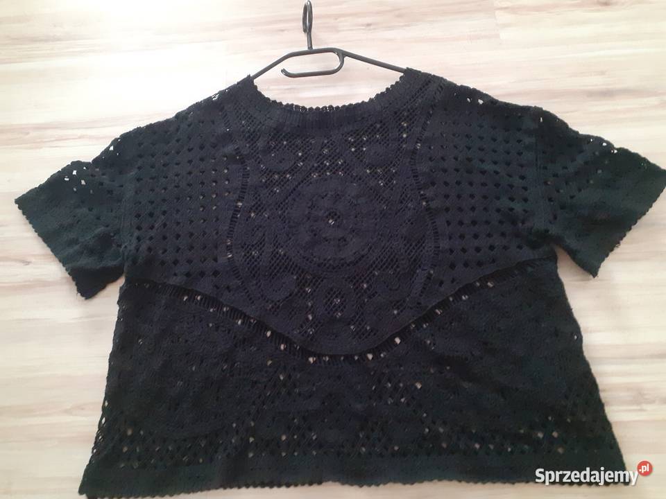 bluzka ażurowa szydełkowa M L