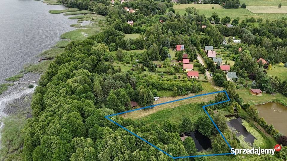 Działka budowlana z dostępem do jeziora