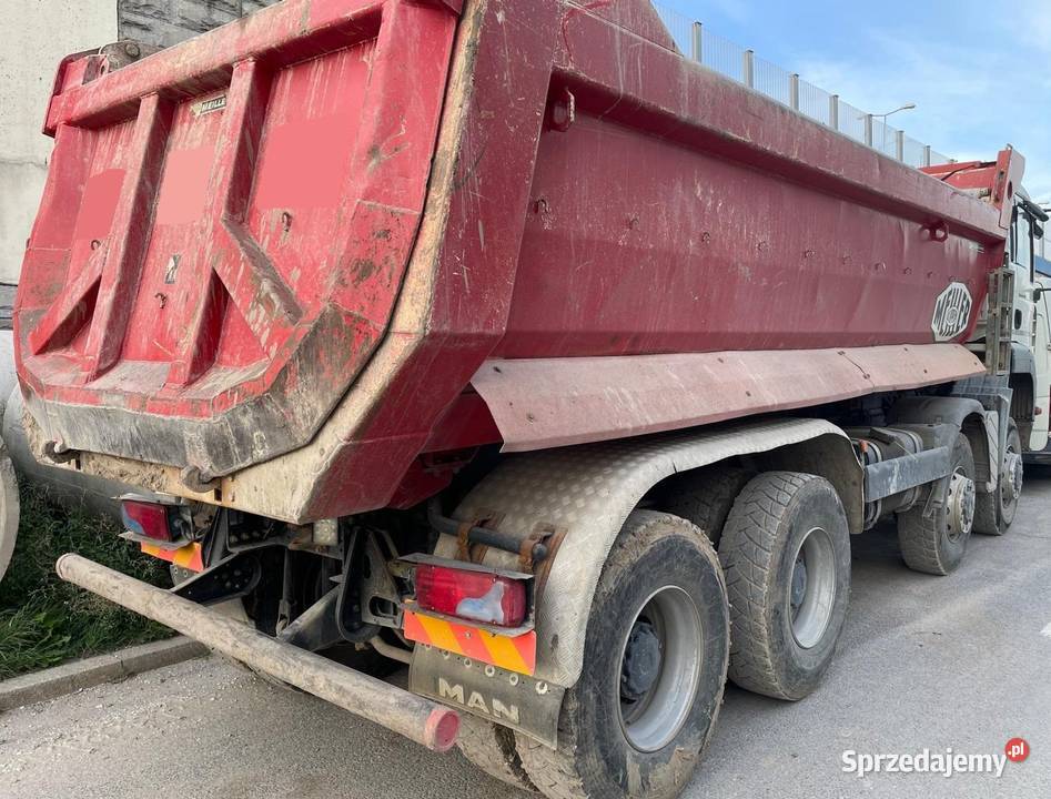 MAN TGA 41440 8x6 Meiller Wywrotka Pol Salon DMC manualna małopolskie