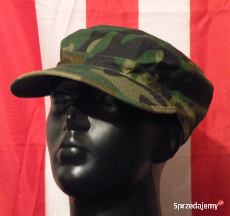 Czapka patrol cap woodland small TEXAR cotton