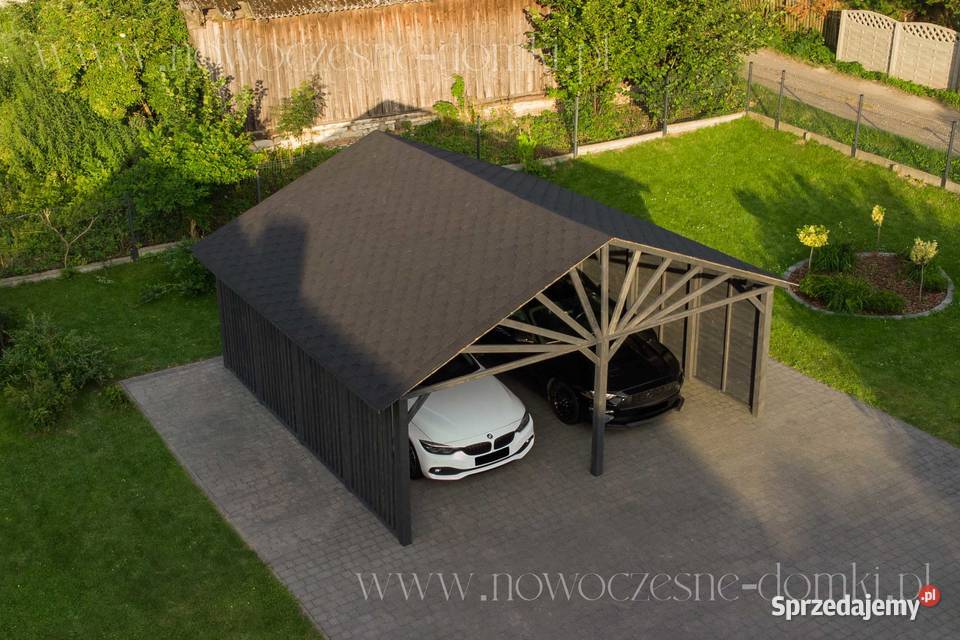 Wiata Samochodowa Drewniana San Marino XL 5x5m warmińsko-mazurskie