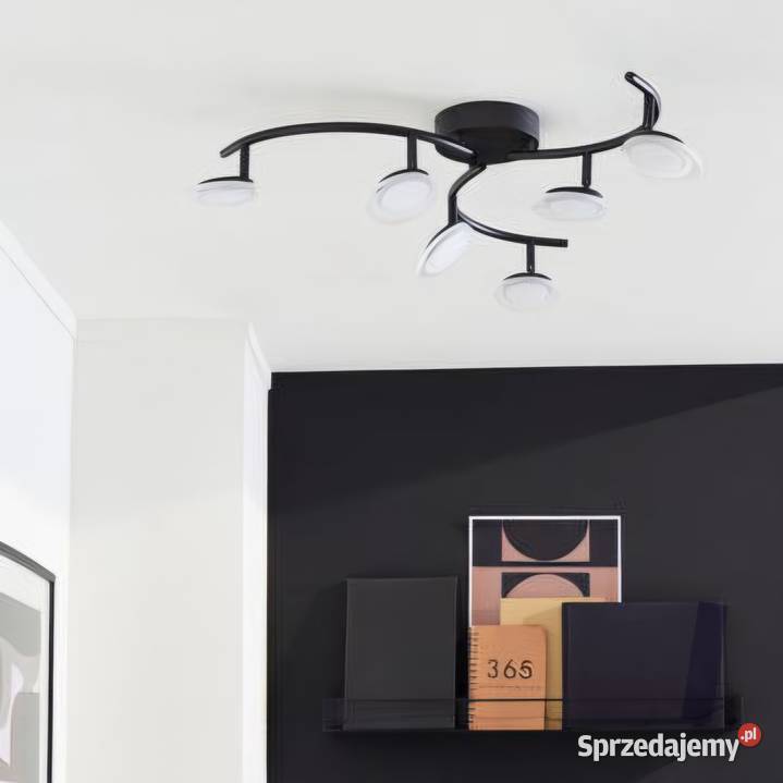 Lampa sufitowa Loob czarna 4020 lm LED Inspire Warszawa