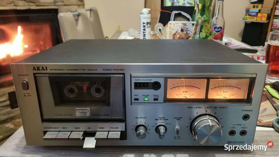 Magnetofon kasetowy Akai GXC704D 2Head Made in Warta