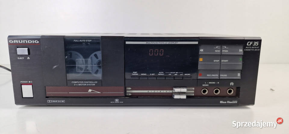 Magnetofon Cassette Deck Grundig CF35 CF 35 Międzychód