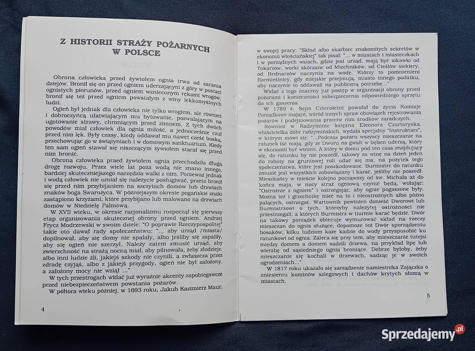 Jerzy Lewicki Rycerze Św Floriana 90 lat OSP wielkopolskie Koźminek