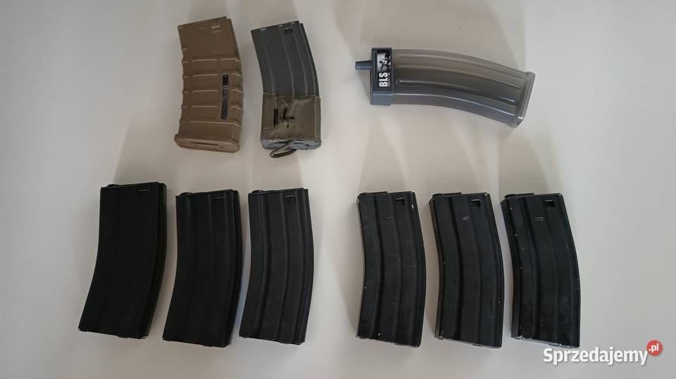 Magazynki ASG M4 AR15 używane tanio Piaseczno