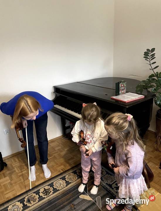 Skrzypce dzieci Medodą Suzuki nauka gry 3 lat dolnośląskie
