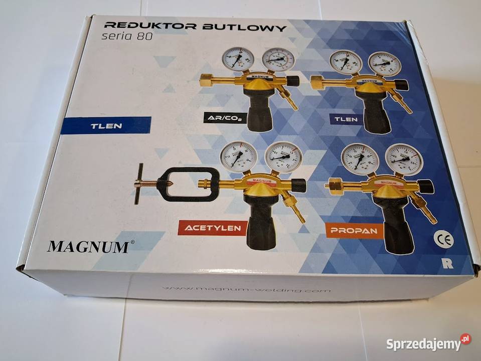 Reduktor butlowy Tlen RBT seria 80