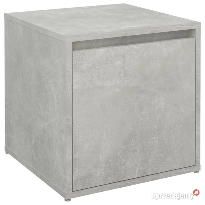 Puf z szufladą betonowy szary 405x40x40 WM808778