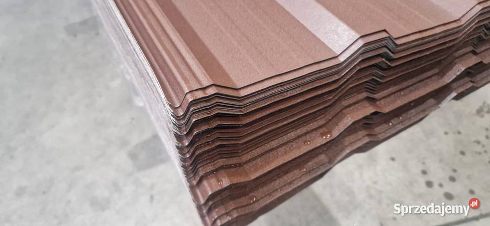 Blacha trapezowa T18 grafit RAL 8017m Przeworsk sprzedam