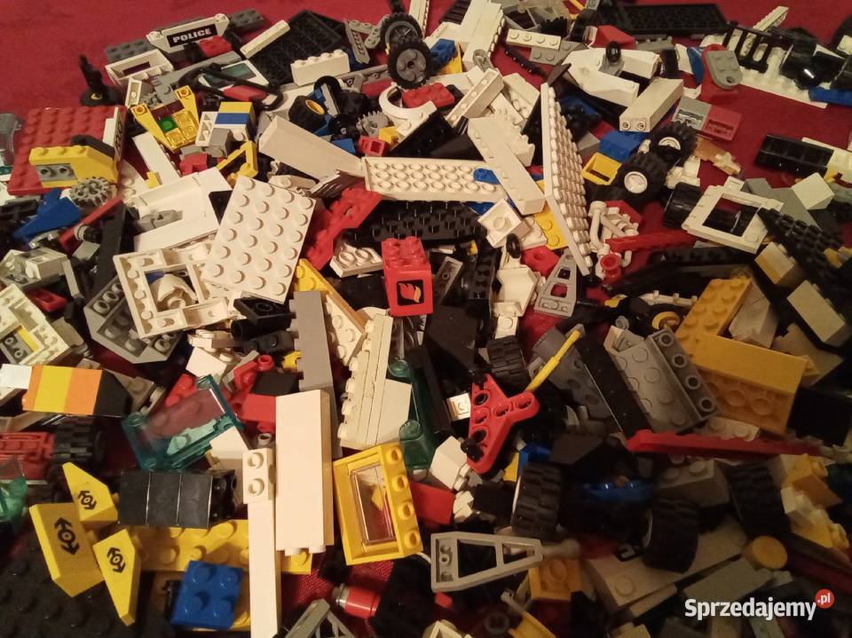 Mix klocków lego z lat 90tych z serii technic