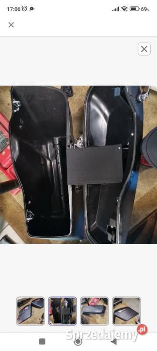 Harley Kufry boczne Czechowice-Dziedzice sprzedam