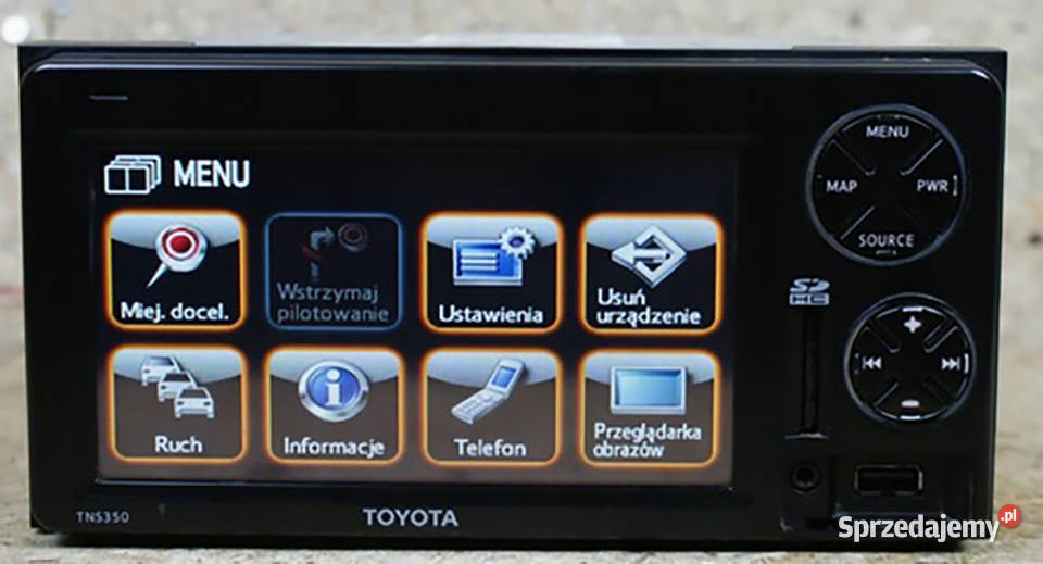 NOWE mapy EU 2021 Toyota tns510 350 język polski Zakopane