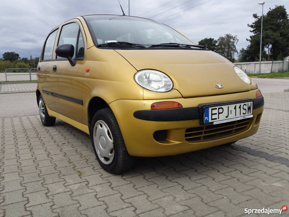Daewoo matiz 08 ben dlugie oplaty sprawny 55KM Pajęczno