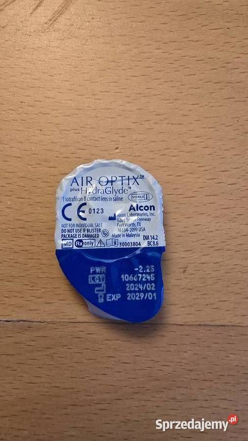 Soczewki Alcon Air Optix Plus Hydraglyde 225 7 Łódź