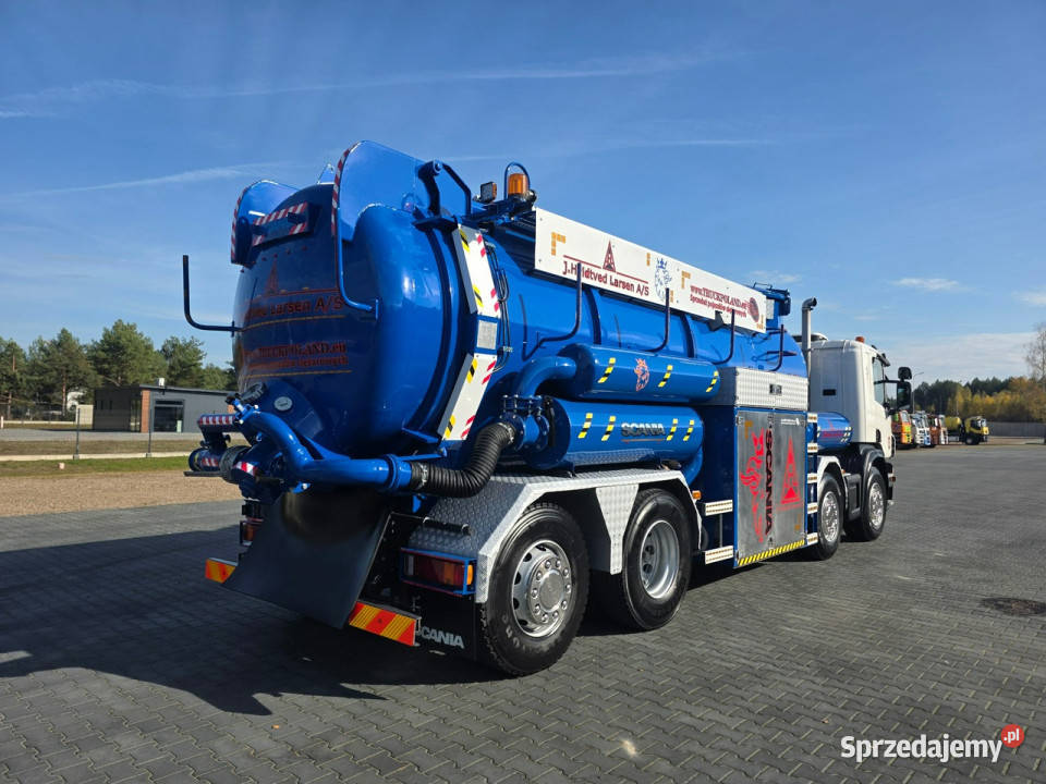Scania LARSEN FlexVAC 311P Ładowarka próżniowa 400KM Daleszyce sprzedam