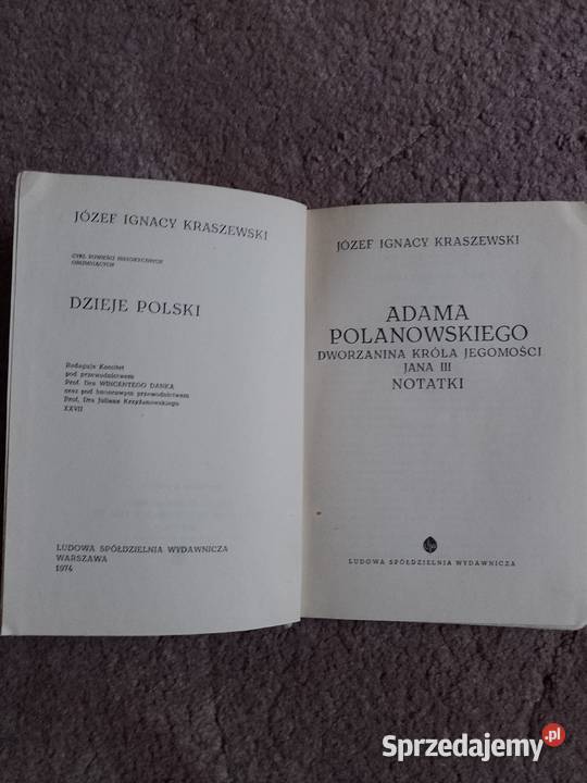 Józef Ignacy Kraszewski Dworzanin króla Rzeszów