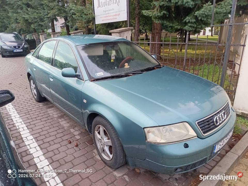 Audi A6 C5 99r 2 4 bgaz świeże opłaty blachy Ok benzyna+LPG Włodawa