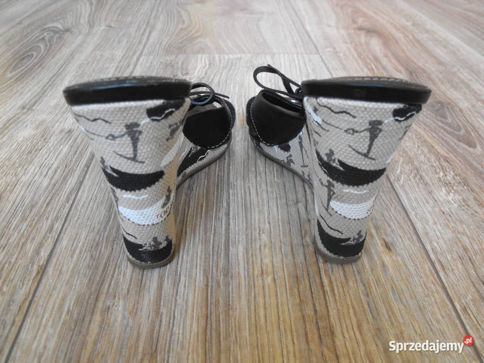 Buty TODS klapki koturn 3637 235 stan Białystok