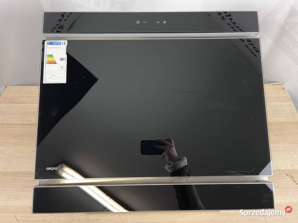 Okap AKPO WK9 Kastos Czarny 420m3h 69dB klasa D Warszawa