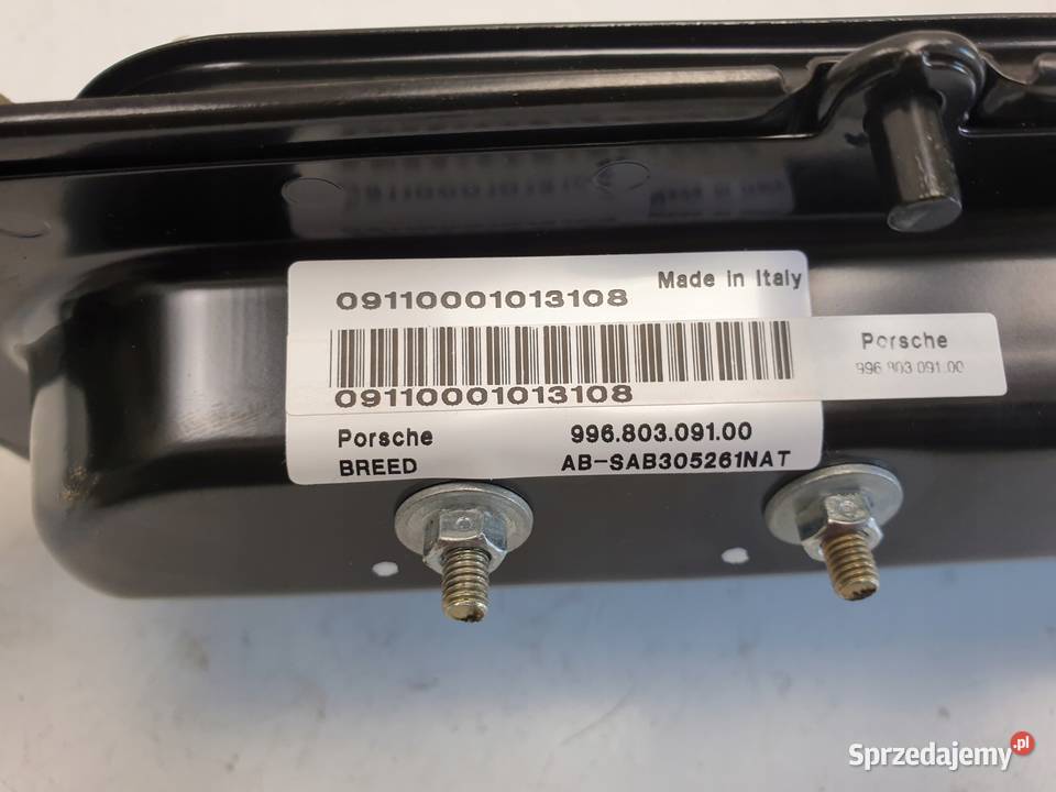 Porsche Boxster 986 PODUSZKA POWIETRZNA airbag lubelskie Rudka