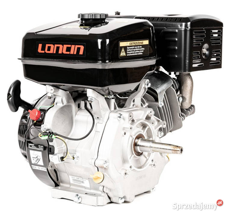 Silnik Loncin G420FL wał poziomy stożek 222 mm