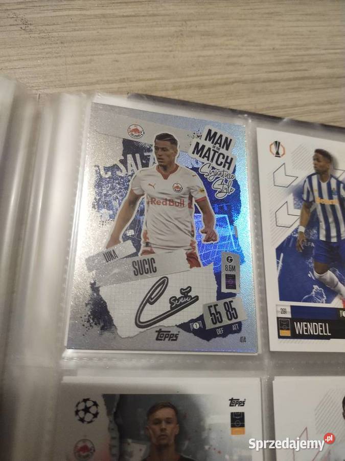 Karty piłkarskie match attax Kujawy