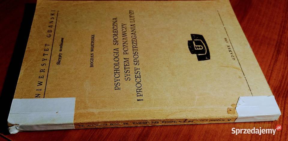 Psychologia społeczna system poznawczy i procesy sprzedam
