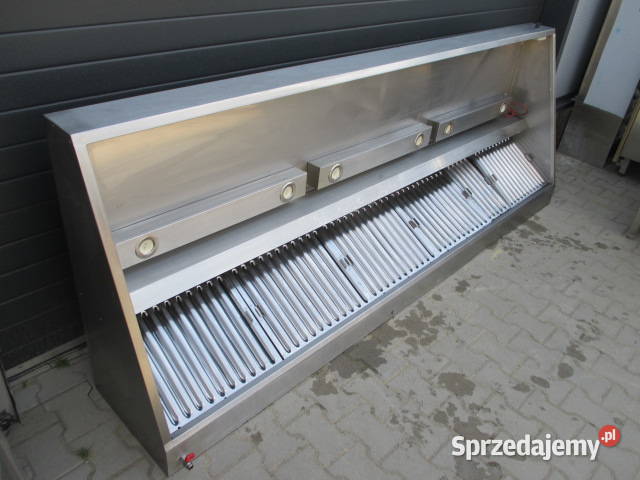 OKAP GASTRONOMICZNY SKOŚNY Z FILTRAMI 27510045 wielkopolskie Ostrów Wielkopolski