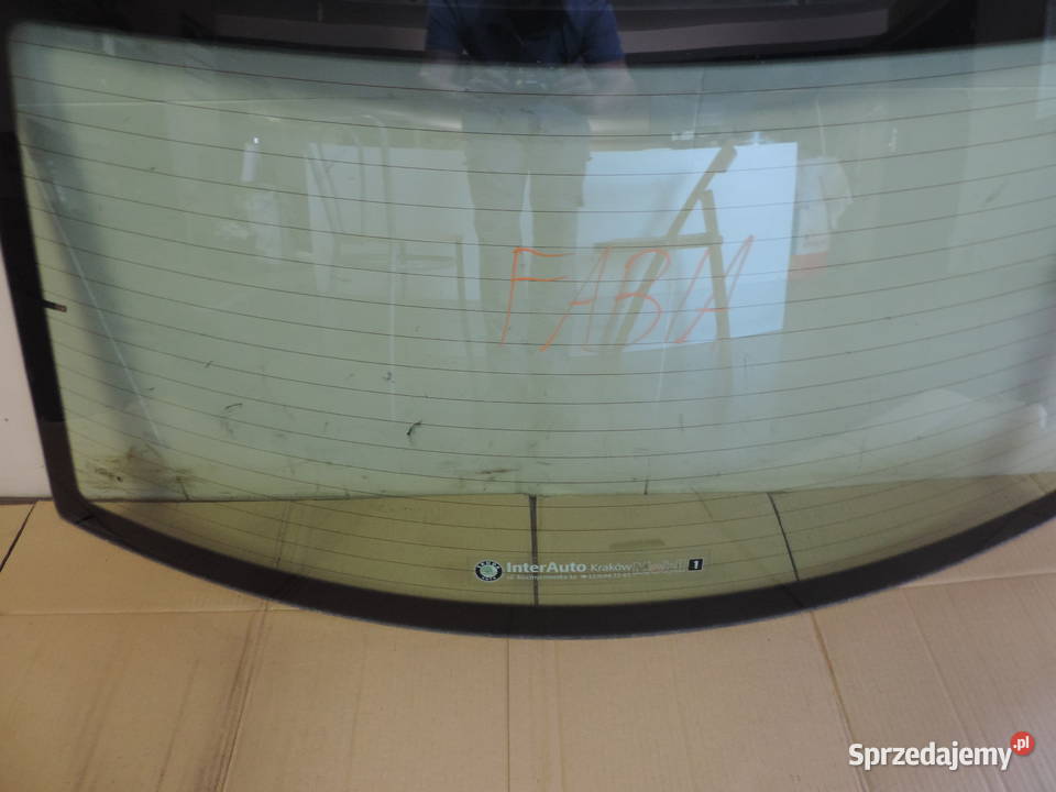 SZYBA TYŁ SKODA FABIA I SEDAN małopolskie Nowy Sącz