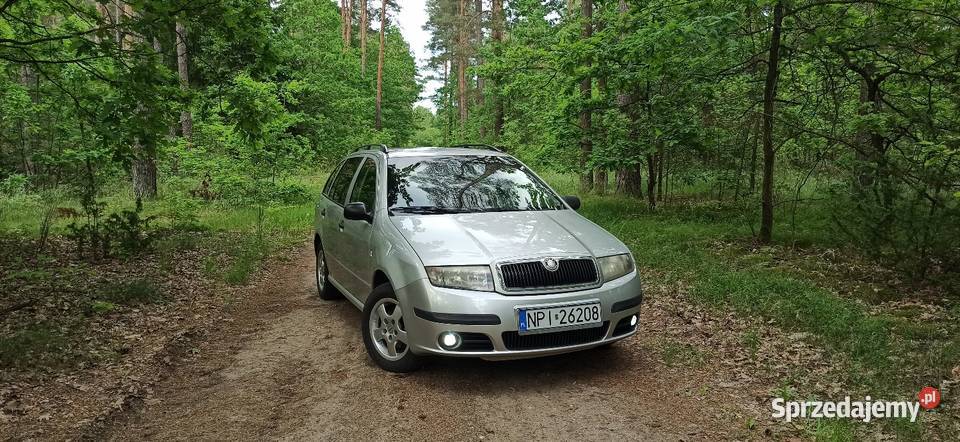 Skoda Fabia 1 19 SDI kombi z hakiem klima warmińsko-mazurskie Szczytno